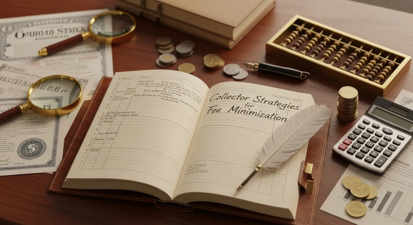 Collector Strategies for Fee Minimization