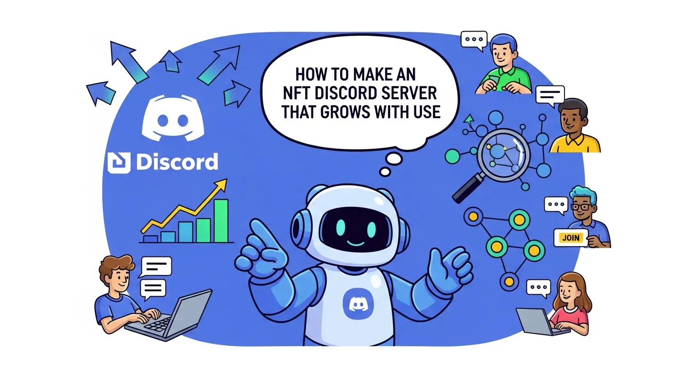 How to Make an NFT Discord Server that Grows with Use