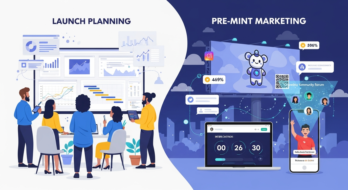 Launch Planning and Pre-Mint Marketing