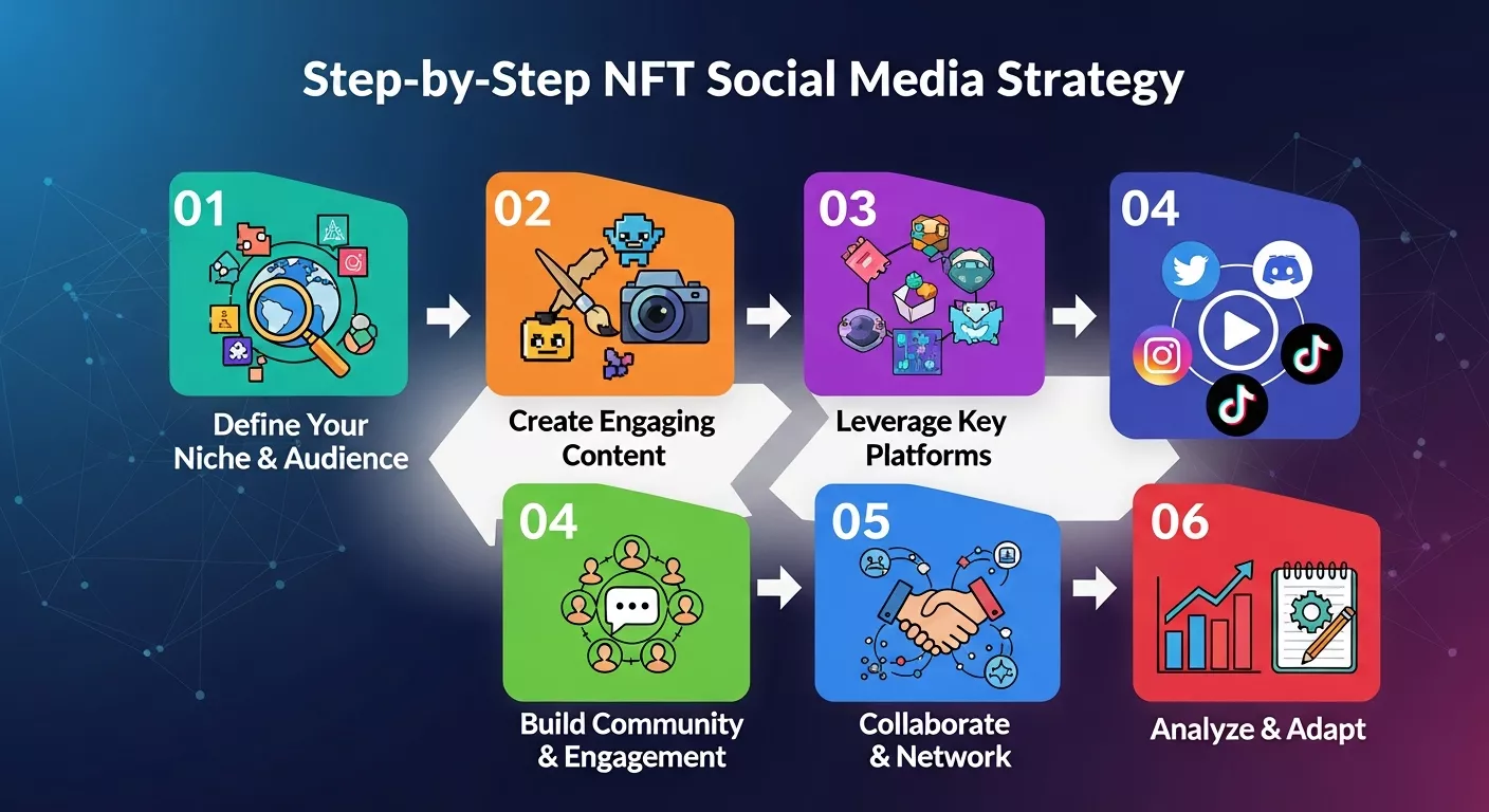 Step-by-Step NFT Social Media Strategy